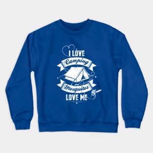 I Love Camping Crewneck Sweatshirt